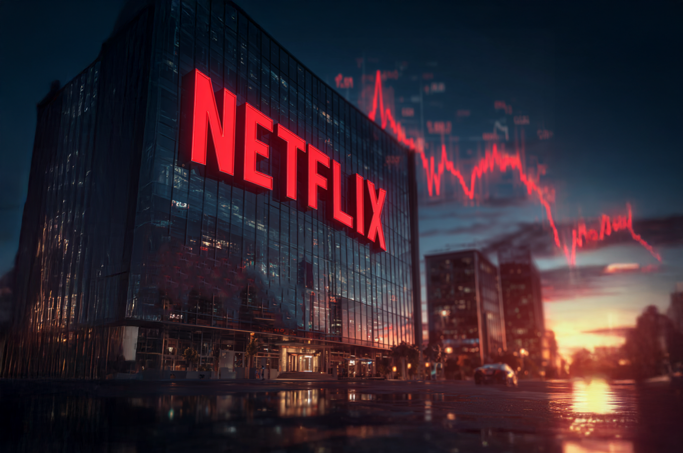 המשקיעים בפאניקה: מה עומד מאחורי הנפילה החדה של נטפליקס?