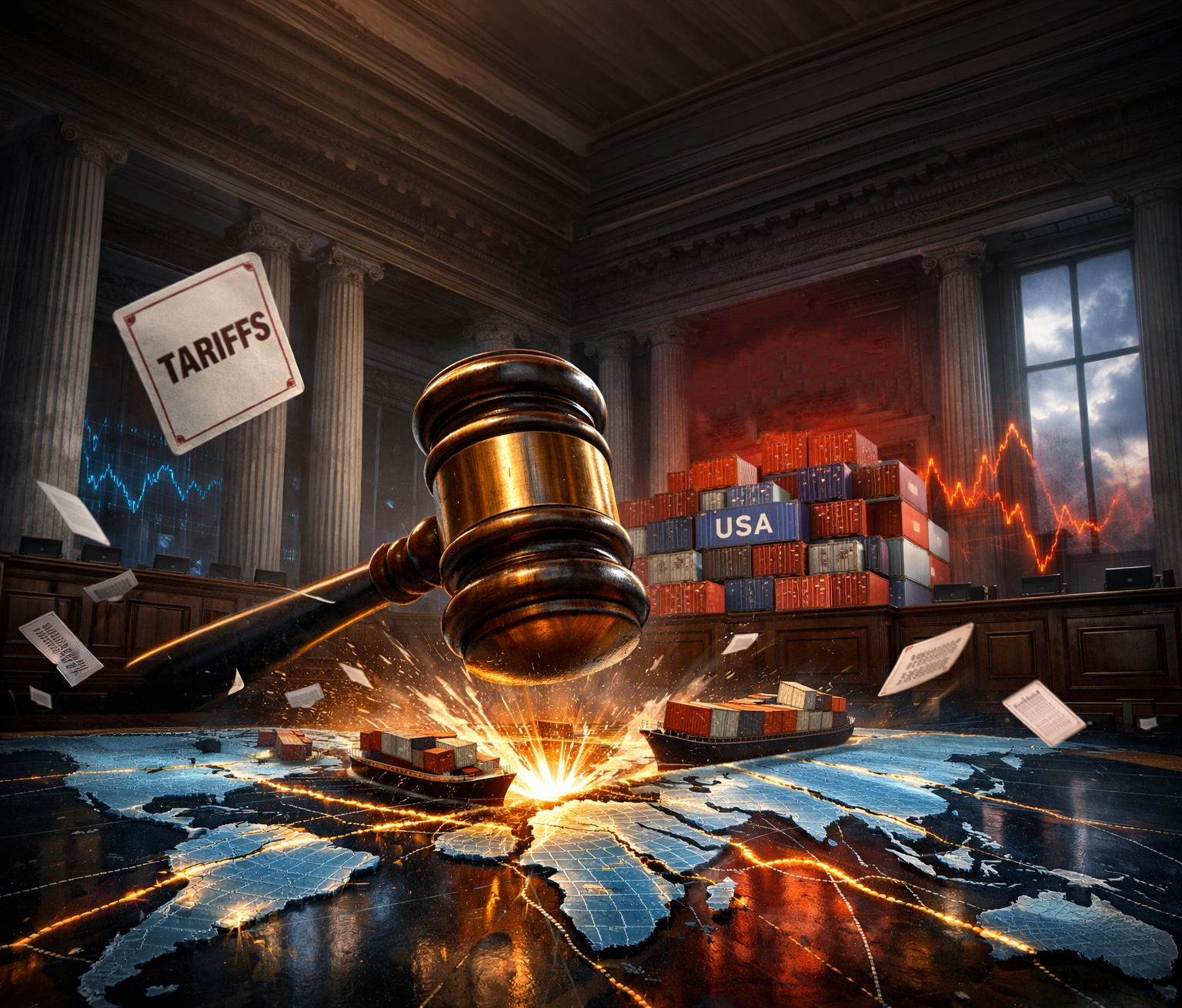 טראמפ משנה את חוקי המשחק – והמכסים חוזרים להרעיד את הסחר העולמי והשווקים